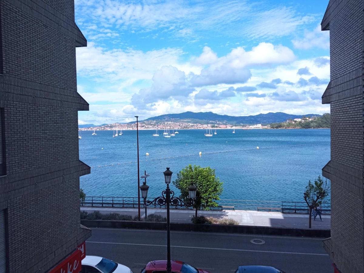 Estudio Con Vistas Al Mar En Baiona Exterior foto