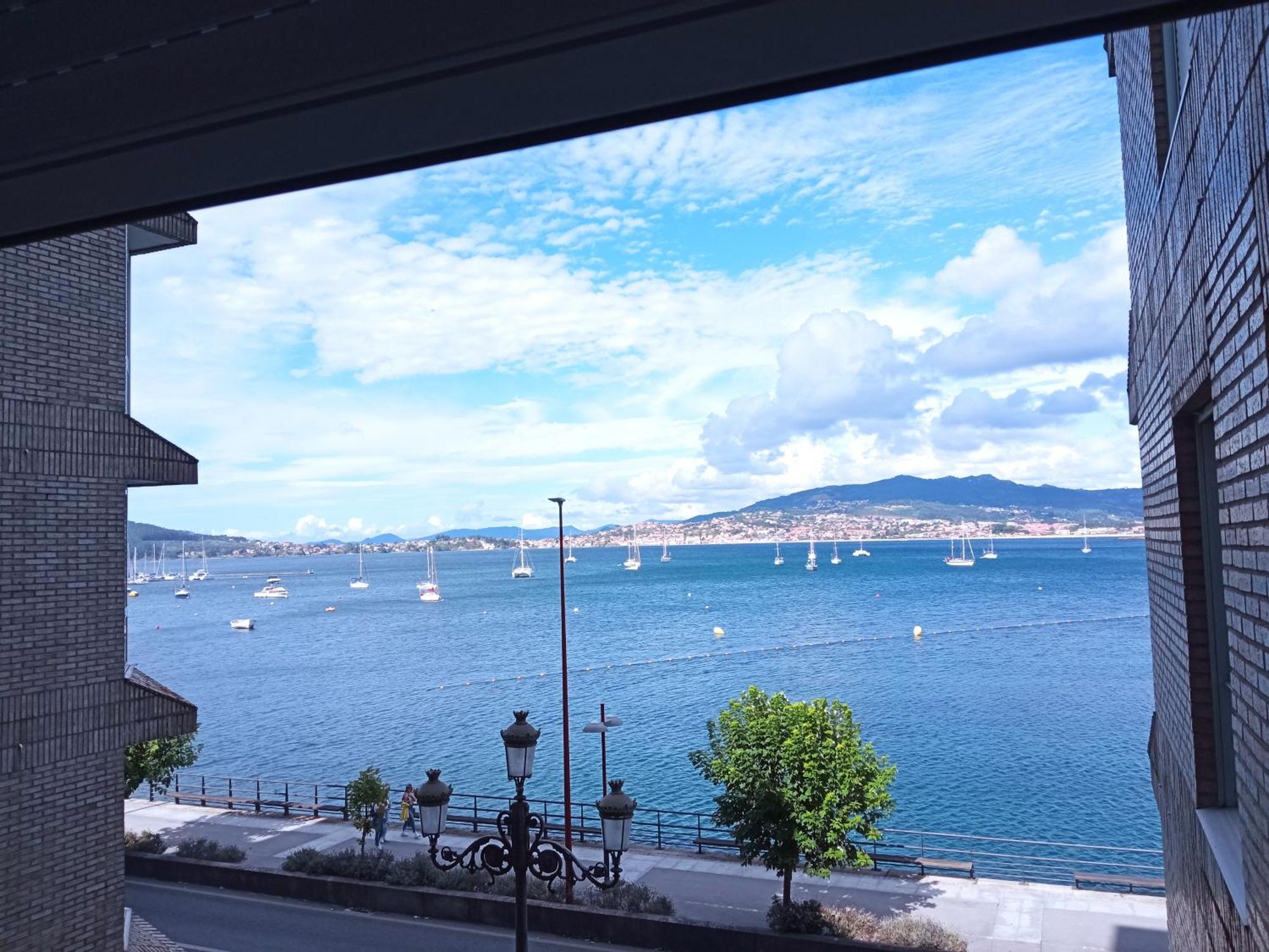 Estudio Con Vistas Al Mar En Baiona Quarto foto